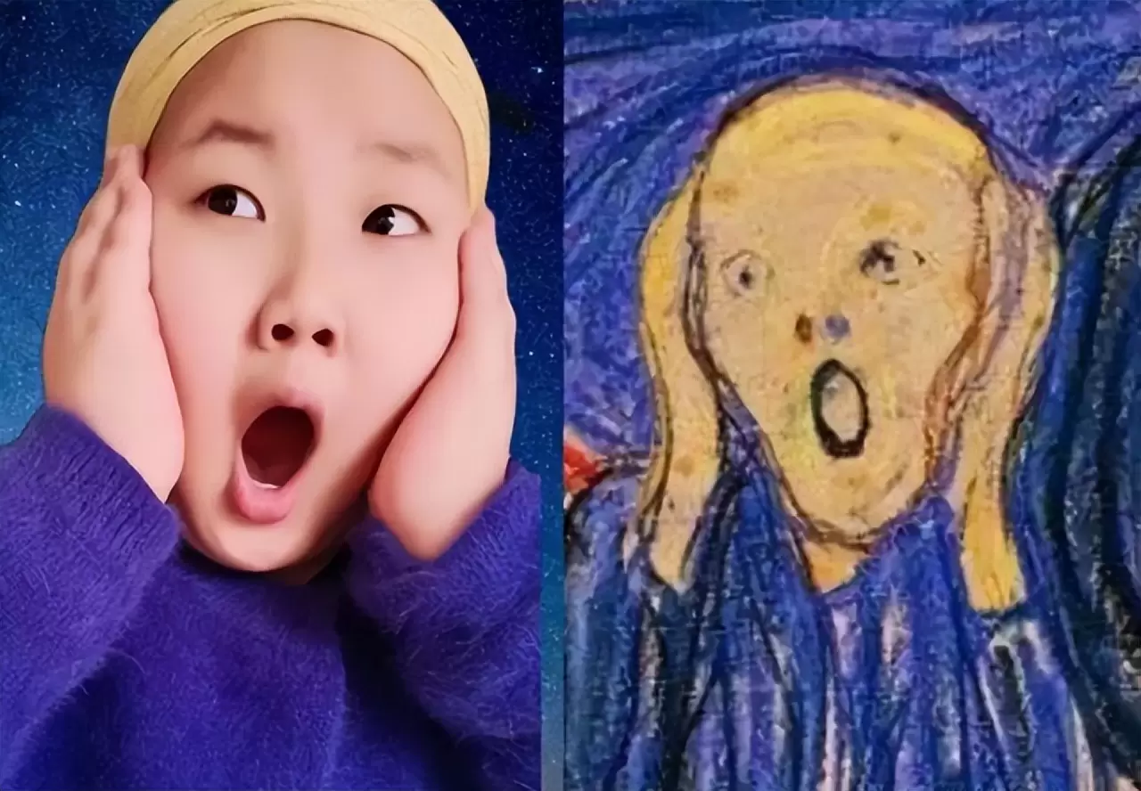 当小学生COS世界名画,是什么样的水平?